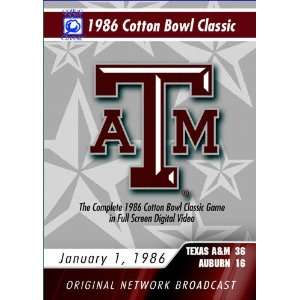  Texas A&M Aggies 1986 Cotton Bowl DVD