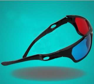   3D NVIDIA VISION DISCOVERY Myopia General Glasses Cyan TV Movie DVD
