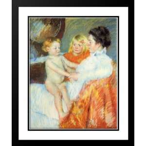  Cassatt, Mary, 20x23 Framed and Double Matted Mother, Sara 