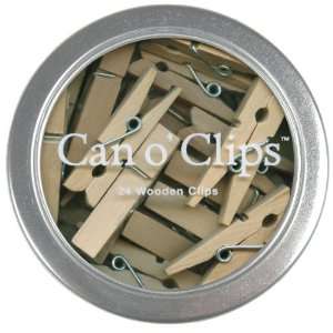  Cavallini Accessories, Can o Clips, 24 per Tin