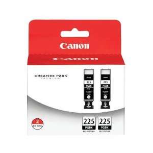  Canon PGI 225 Ink Cartridge   Black   Inkjet   2 / Pack 