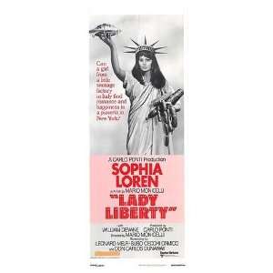  Lady Liberty Original Movie Poster, 14 x 36 (1972)