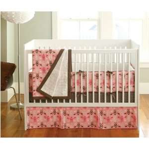  Pink Vintage Crib Bedding Set Baby