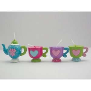  Tea Party Molded Novelty Candles