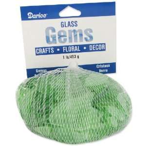  Genuine Glass Marbles 1 Pound Aqua/Green 