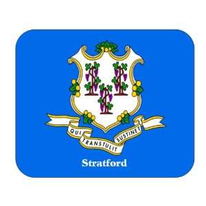  US State Flag   Stratford, Connecticut (CT) Mouse Pad 