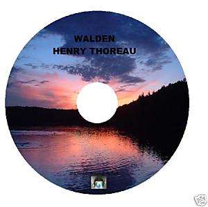WALDEN BY HENRY THOREAU  AUDIO BOOK 1 CD  
