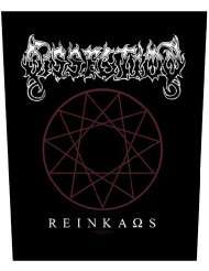 XLG Dissection Reinkaos Heavy Metal Music Band Woven Back Jacket Patch