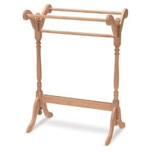  Whitewood Quit Rack  Home accents Collection 