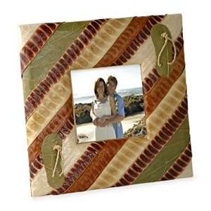  Wedding By The Sea Beach Leaf Picture Frame