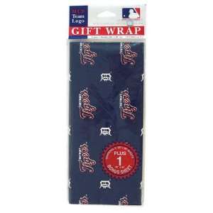   Detroit Tigers MLB Flat Gift Wrap (20x30 Sheets)