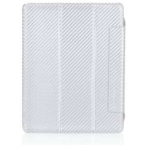  Tunewear iPad 3 CarbonLook   White (IPAD3 CARBON 02 