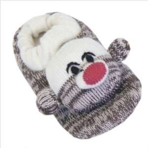    Soft Ones 0015655200 Adult Sock Monkey Slipper 