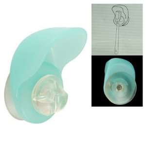 Amico Plastic Baby Blue Wall Mounted Suction Cup Toothbrush Holder