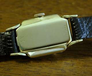Rolex Vintage Ladys Ref 4309 18K Yellow Gold Watch 17J Manual Wind 