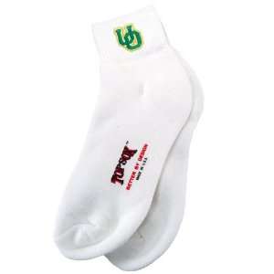  Sox Oregon Ducks White 9 11 Ankle Socks