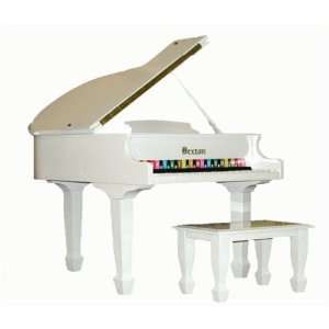   Dexton Concert Grand Child Piano 30 Keys, White or Black Toys & Games