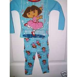  Dora Pajamas/Dora 2 Piece Sleepwear/Dora Pajamas Shirt 