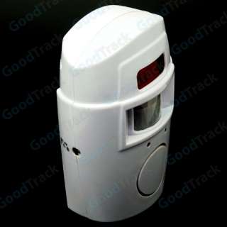 Wireless IR motion sensor alarm detector remote safety  