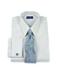Paul Fredrick European Style Imperial Cotton French Cuffs Dress Shirt