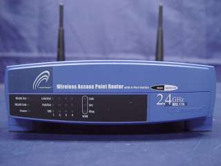 Linksys 2.4GHz 802.11b Wireless Access Point Router w/ 4 Port Switch 