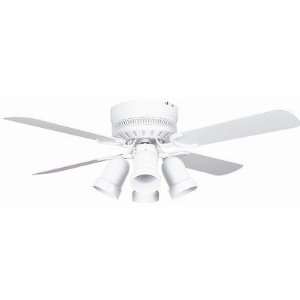  Fans 42HUG4WH Y408 Hugger   42 Ceiling Fan, White Finish with White 