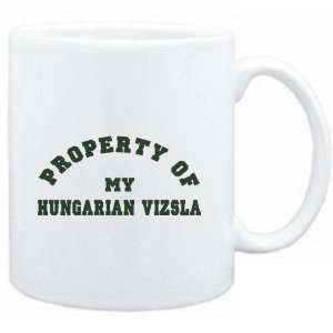  Mug White  PROPERTY OF MY Hungarian Vizsla  Dogs Sports 