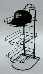 New 3 Tier Wire Baseball Cap Counter Display Rack Holds 8 10 Hats Per 