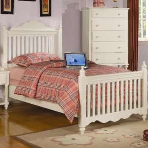  Pepper White Post Bed by Coaster Fine Furniture