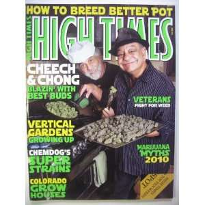    High Times June 2010 #413 Cheech and Chong 