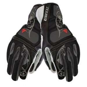  DAINESE RS YU LADY BLACK/GRAY GLOVES X SMALL/XS 
