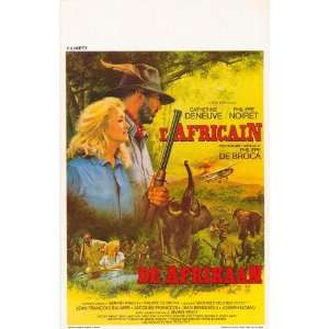  The African Movie Poster (11 x 17 Inches   28cm x 44cm 