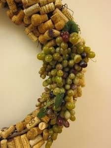 BIG BIG Wine Cork Wreath Handmade 26 100+ Used Wine Corks  