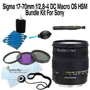  Sigma 17 70mm f/2.8 4 DC Macro OS HSM Lens for Sony Mount 