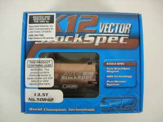 Associated LRP Vector X 12 13.5T Stock Spec Motor 50842  