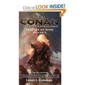 Age of Conan Cimmerian Rage Legends of Kern, Volume 2 [Mass Market 