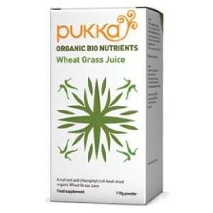 Pukka Organic Wheatgrass Juice Powder 110g, Beauty