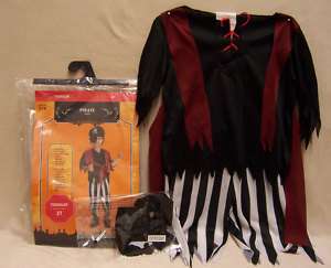 PIECE PIRATE COSTUME NEW IN BAG TODDLER SIZE 2T  
