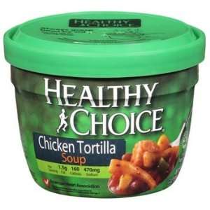 Healthy Choice Microwavable Chicken Tortilla Soup 14 oz  