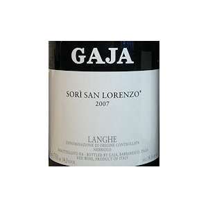  2007 Gaja Sori San Lorenzo 750ml Grocery & Gourmet Food