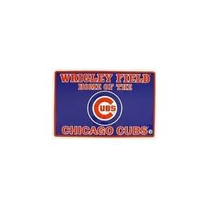  Wrigley Field Home of the Chicago Cubs Parking Sign Street 