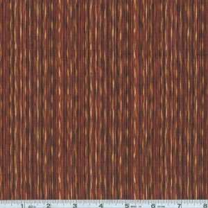   Miller Slub Stripe Cinnimon Fabric By The Yard Arts, Crafts & Sewing