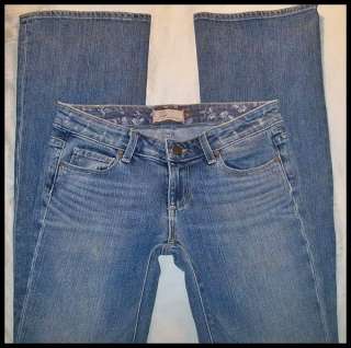 PAIGE PREMIUM DENIM Jeans HOLLYWOOD HILLS Stretch LOW RISE Bootcut 