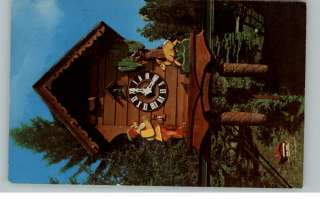 Wilmot OH Cuckoo Clock Postcard  