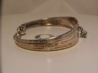  Plated Spoon Bracelet  Antique Magnetic Clasp 5279 Size 6   7  