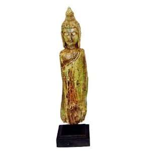  Carved Rustic Buddha Single Color 20x5x5