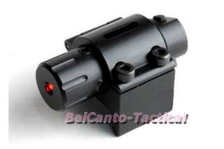 Tactical 532NM Red Laser Sight w/ Weaver Mount for Compact 