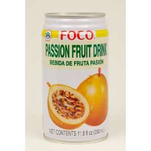 Foco Passion Fruit Juice 12 oz Can Grocery & Gourmet Food