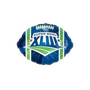  NFL Super Bowl 2010 Football Shaped 18 Mylar Balloon 