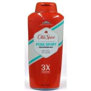  Old Spice High Endurance Body Wash, Pure Sport, 24 Oz 